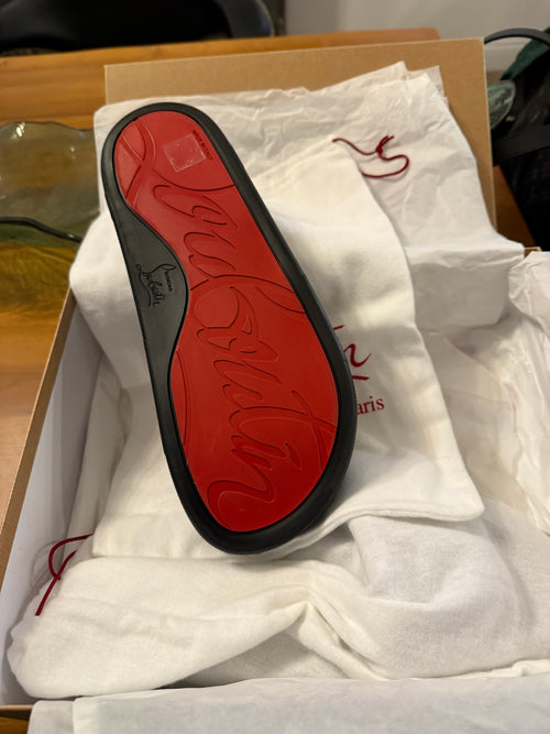 Christian Louboutin Loubishark Donna Flat Pool Slides