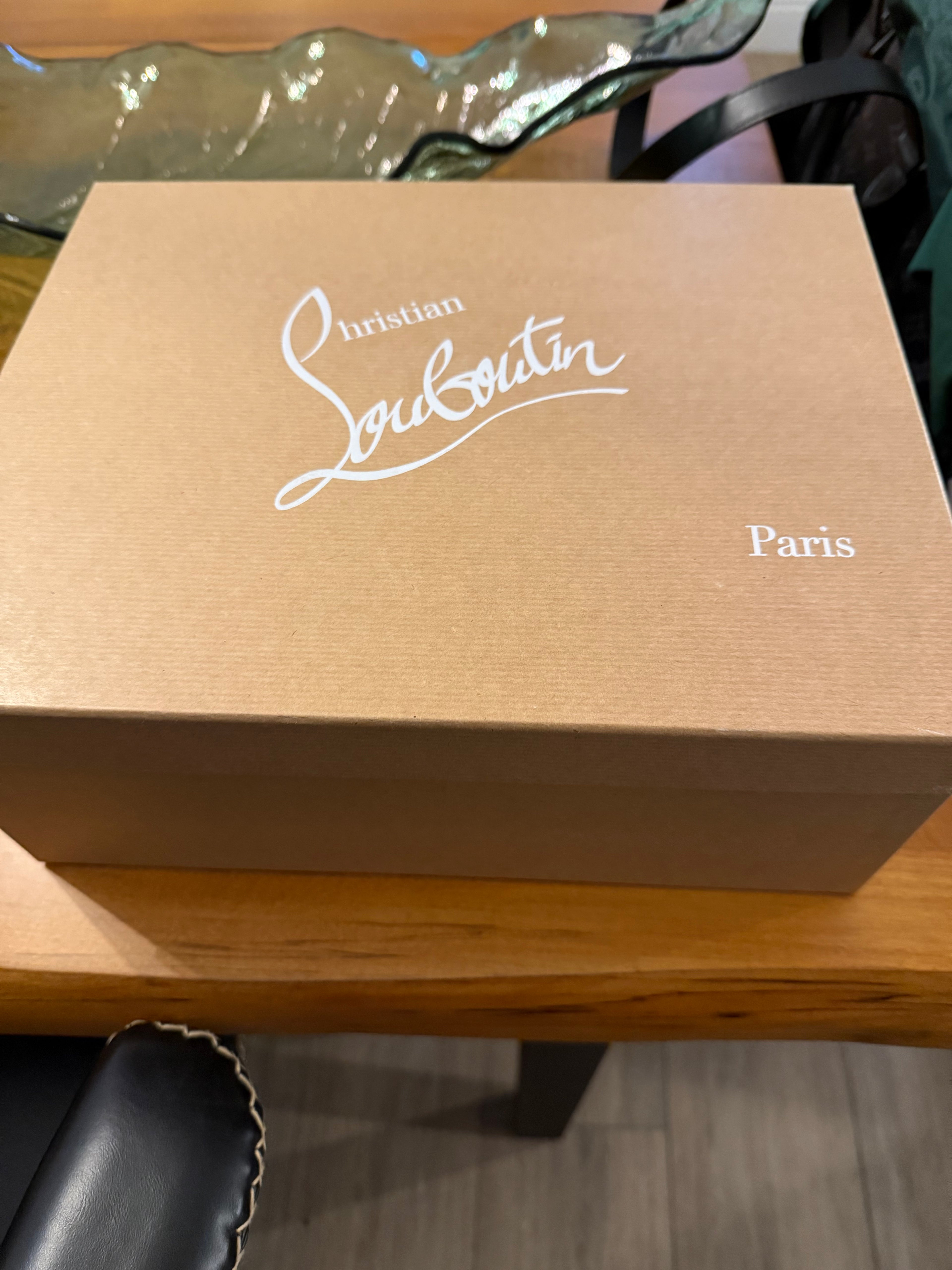 Christian Louboutin Loubishark Donna Flat Pool Slides