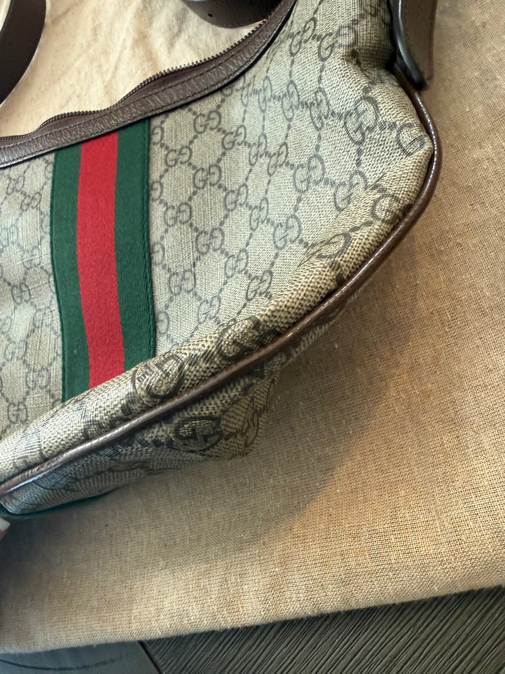 G*ucci Ophidia Half Moon Hobo Bag