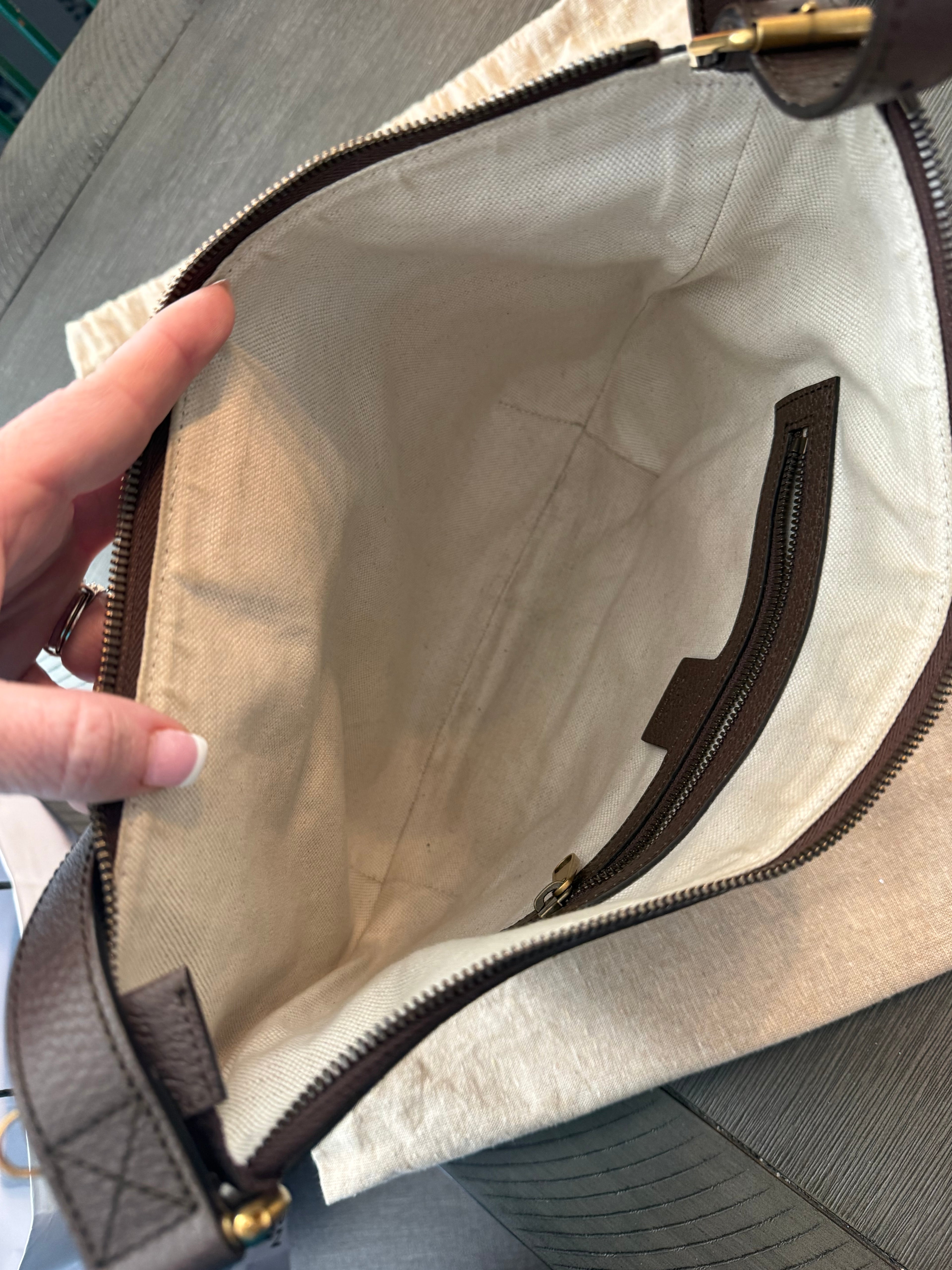 G*ucci Ophidia Half Moon Hobo Bag