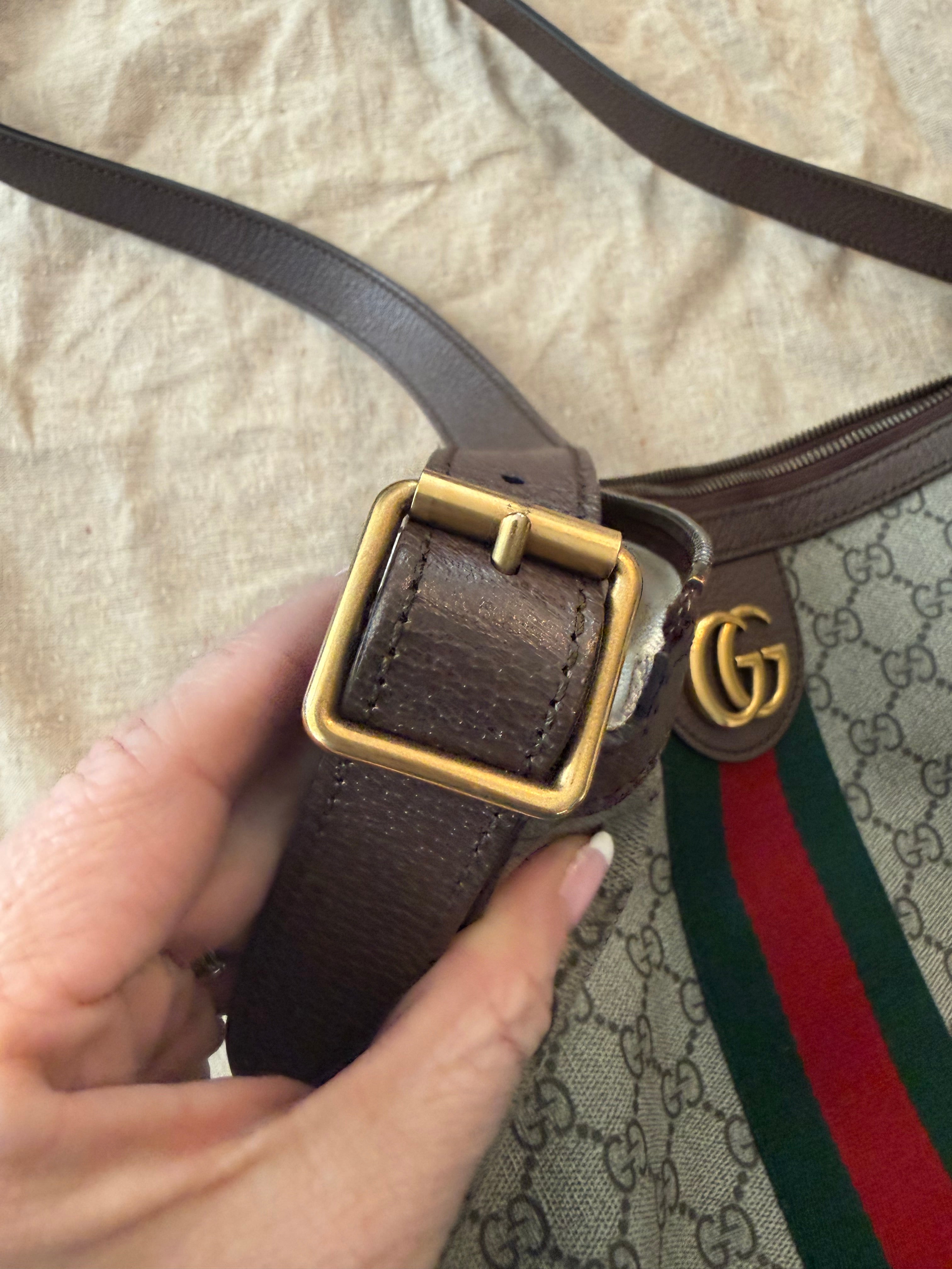 G*ucci Ophidia Half Moon Hobo Bag